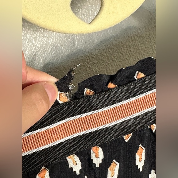 Maeve Black and White Wide Leg Pants - Picture 5 of 8